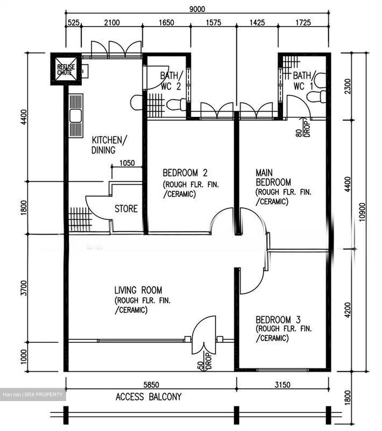 Blk 336 Woodlands Avenue 1 (Woodlands), HDB 4 Rooms #508911811